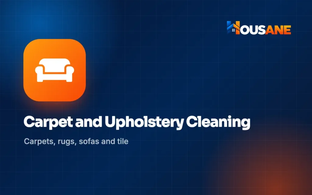 Carpet and Upholstery Cleaning on Housane