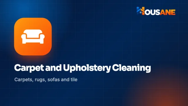 Carpet and Upholstery Cleaning on Housane