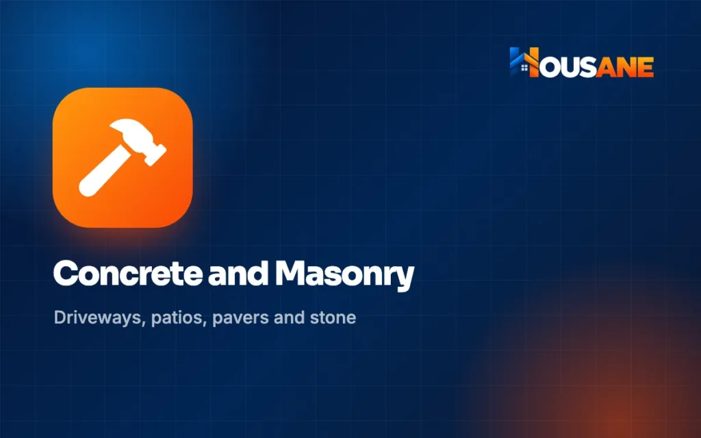 Concrete and Masonry on Housane