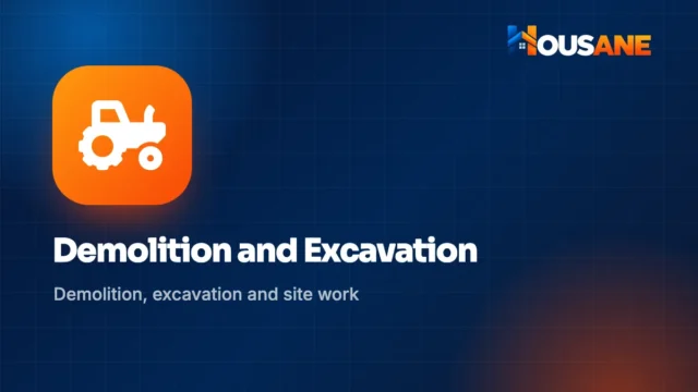 Demolition and Excavation on Housane